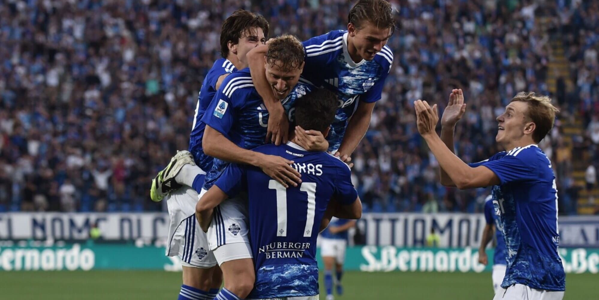 Tuttosport – Como show, Lazio travolta! Fiorentina beffata, il Cagliari pareggia nel recupero