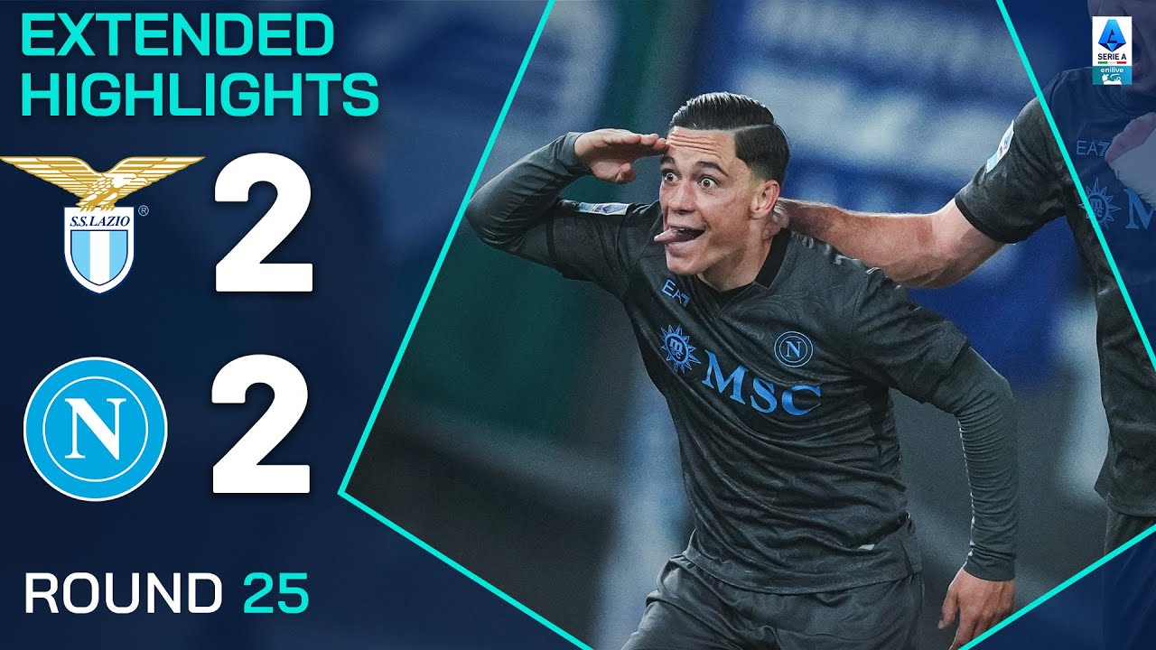 Lazio-Napoli 2-2 | Punti salienti estesi | Serie A 2024/25