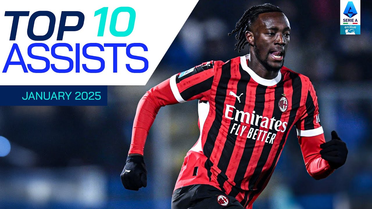 I 10 migliori assist di gennaio | Top Assist | Serie A 2024/25
