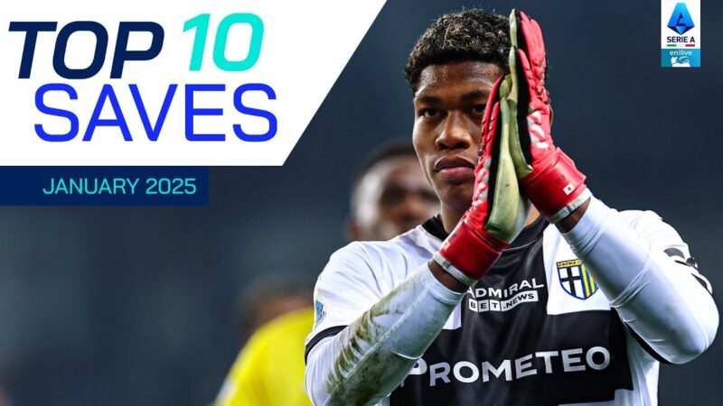 I 10 migliori salvataggi di gennaio | I migliori salvataggi | Serie A 2024/25