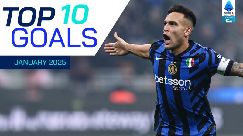 I primi 10 obiettivi di gennaio | Obiettivi migliori | Serie A 2024/25