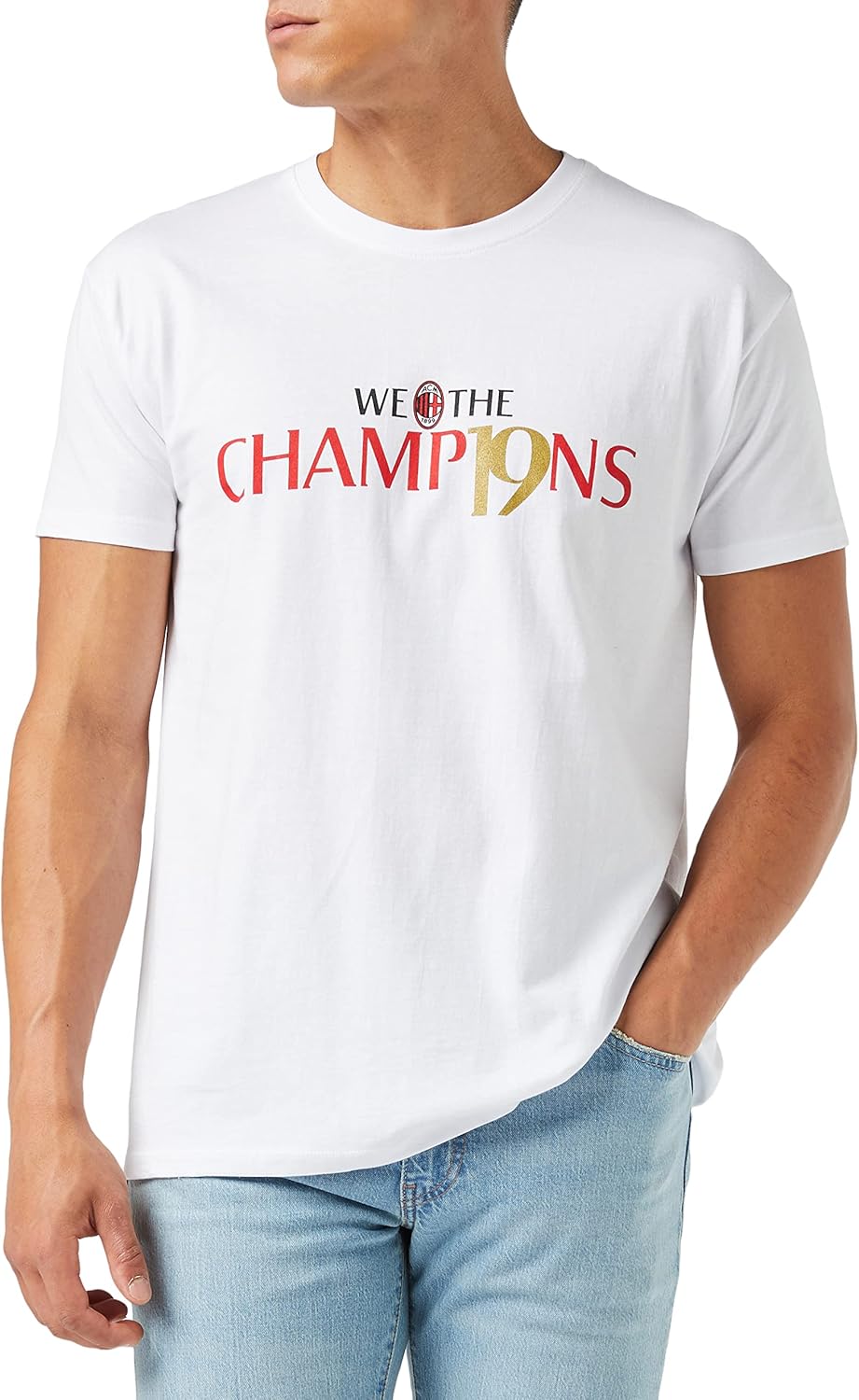 AC Milan We The Champion Scudetto 21/22 T-Shirt Unisex – Adulto – idea regalo milan