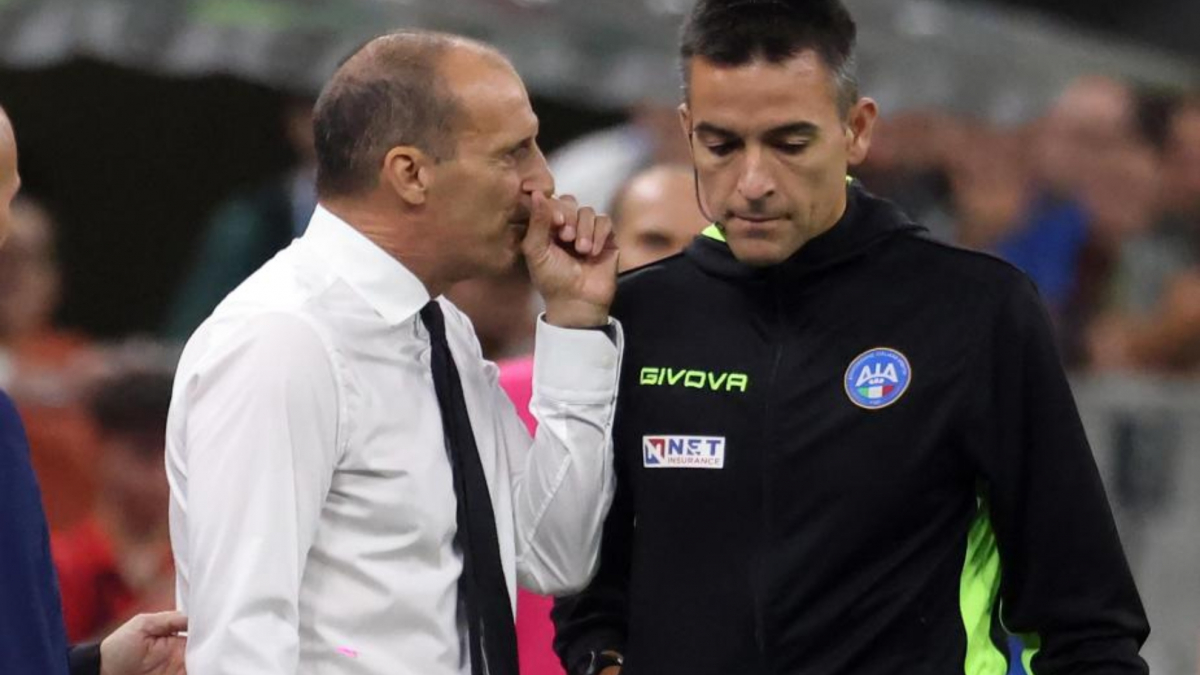 Antonio Rapuano, Hellas Verona-Juventus Arbitre, è sceso alla serie B per il suo controverso arbitrato