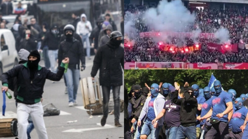 Fino a otto gruppi radicali stranieri sono convocati per Lazio-Roma