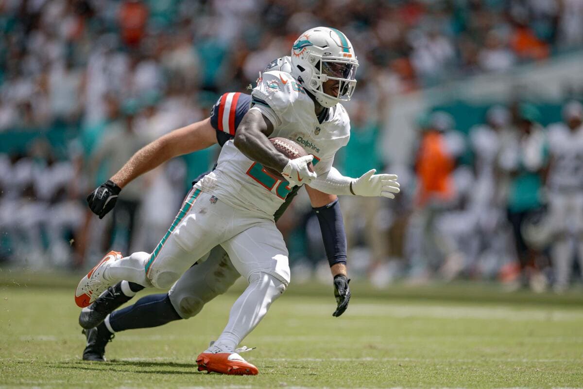 I delfini guadagnano la prima vittoria della stagione contro i Jets