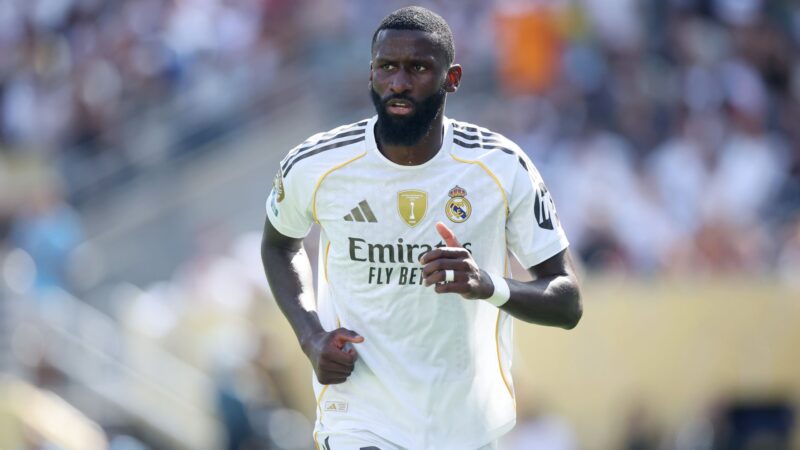 Il Real Madrid perde Rudiger per infortunio muscolare, salta la Juventus e il Barcellona: cosa è successo e quando torna in campo