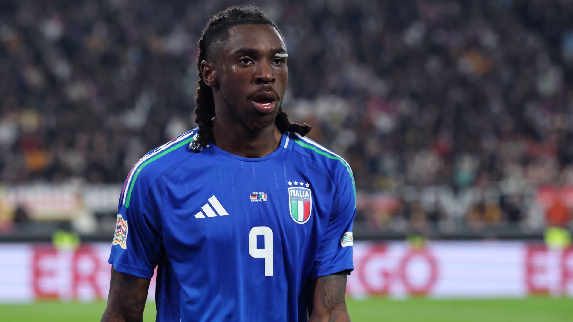 Italia, Kean: “Era importante dare un impatto”