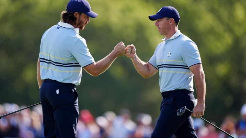 L’Europa prendi il comando con la performance di Foursomes Dominant