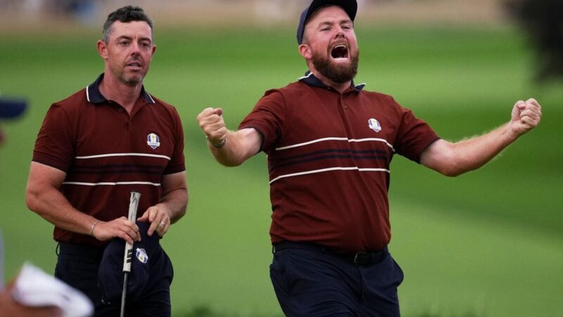 Lowry e McIlroy Seal corrispondono a una vittoria per l’Europa dominante dopo una coppia che è stata distrutta dagli spettatori