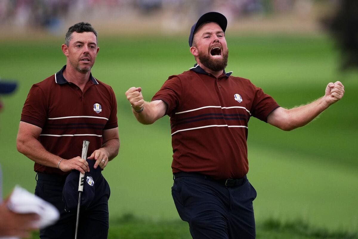 Lowry e McIlroy Seal corrispondono a una vittoria per l’Europa dominante dopo una coppia che è stata distrutta dagli spettatori