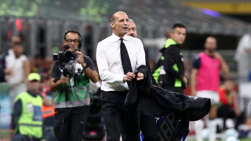 Milan, Allegri: "Maignan out a Udine, contento di Gimenez. Il rosso? La giacca mi ha salvato"