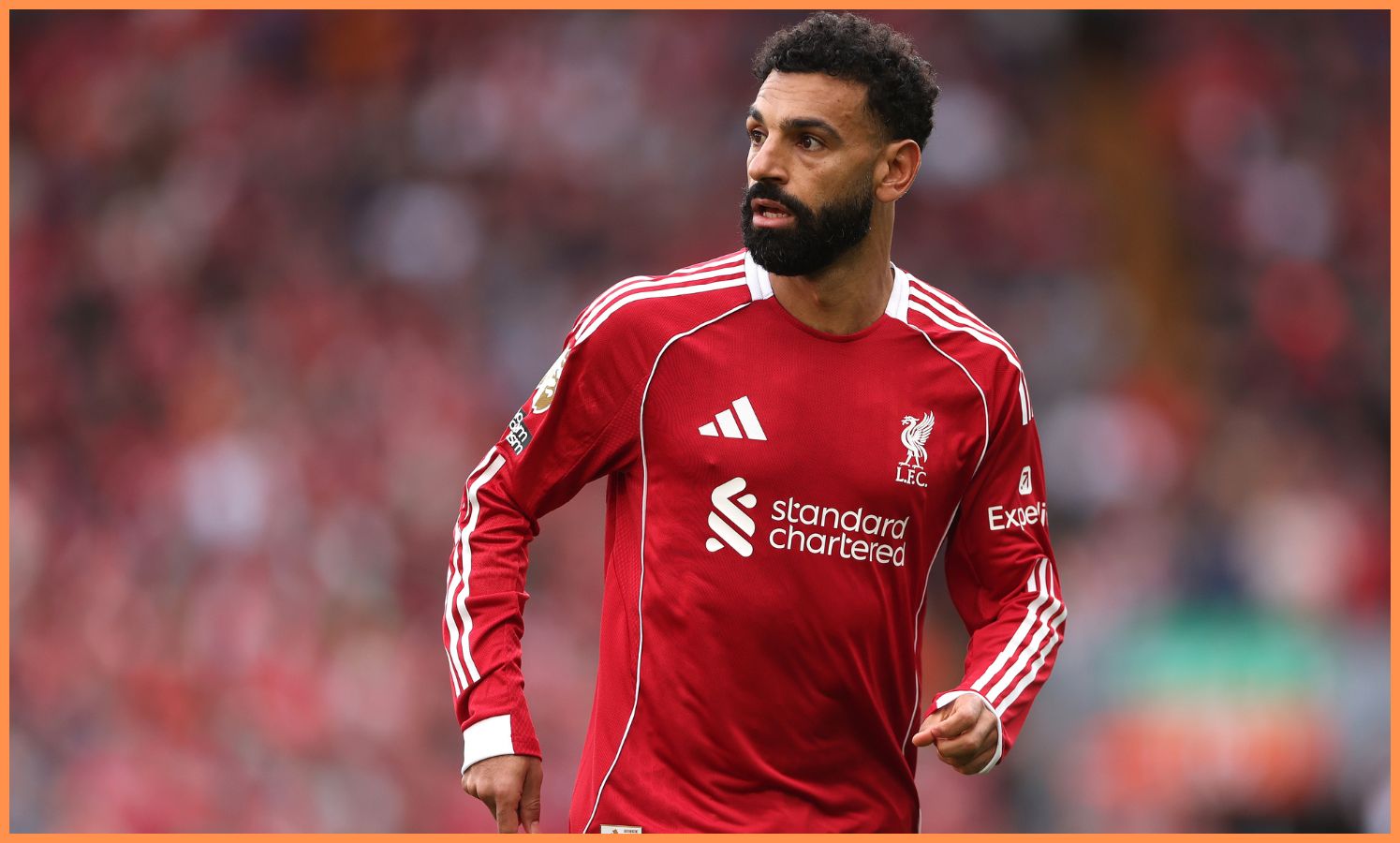 Mohamed Salah si apre in difficoltà a giocare con Hugo Ekitike