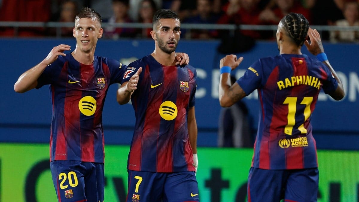 Segnala, risultato e obiettivi come Blaugrana Cruise per la vittoria di routine