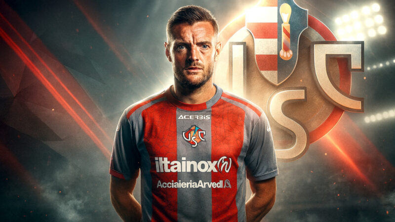 Vardy per il Cremonese con il sogno di ripetere la sua storia con lo sfondo Leicester