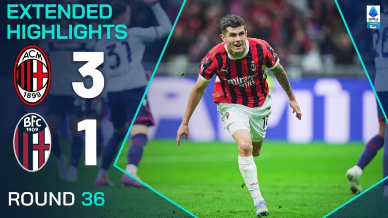 MILANO-BOLOGNA 3-1 | HIGHLIGHT ESTESI | SERIE A 2024/25