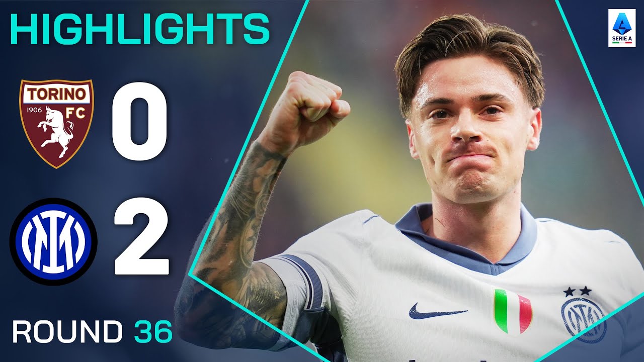TORINO-INTER 0-2 | IN EVIDENZA | L’Inter tiene viva la corsa allo scudetto | Serie A 2024/25