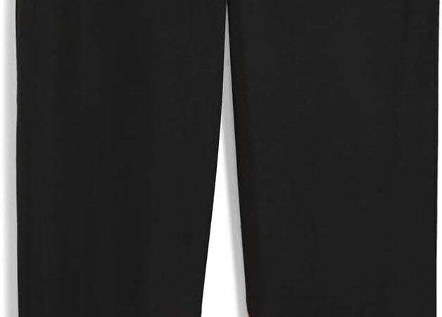 A.C. Milan – Pantaloni ftblARCHIVE, Adulto, Pantaloni da Calcio e da Allenamento, Pantaloni Sportivi, Prodotto Ufficiale, Unisex, Nero – idea regalo milan