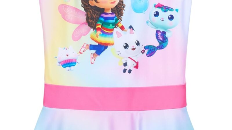 Get Trend Costume Piscina Bambina Ragazza Costume Intero Elastico Costumi Bagno Comodi Costume con Gonna Idee Regalo – idea regalo inter