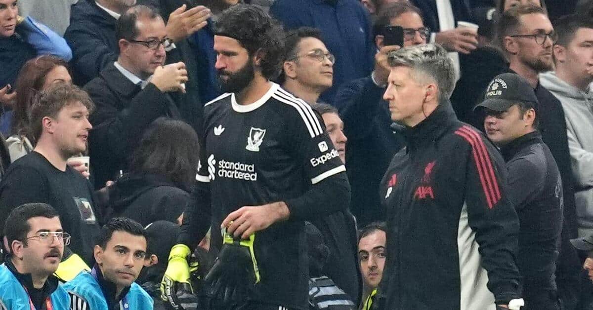 ALisson ferito “Non giocare sabato” conferma lo slot