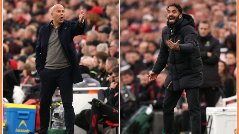 Arne Slot del Liverpool punta a scavare nella tattica del Manchester United