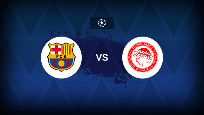 Barcellona-Olympiacos: formazioni, statistiche e anticipazioni