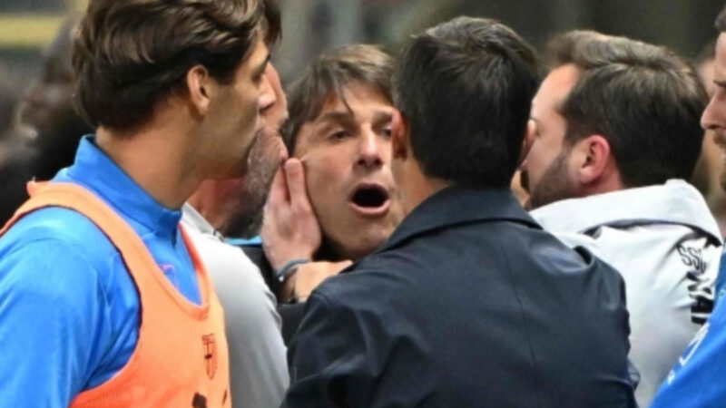 Conte e Chivu si affrontano nuovamente in panchina