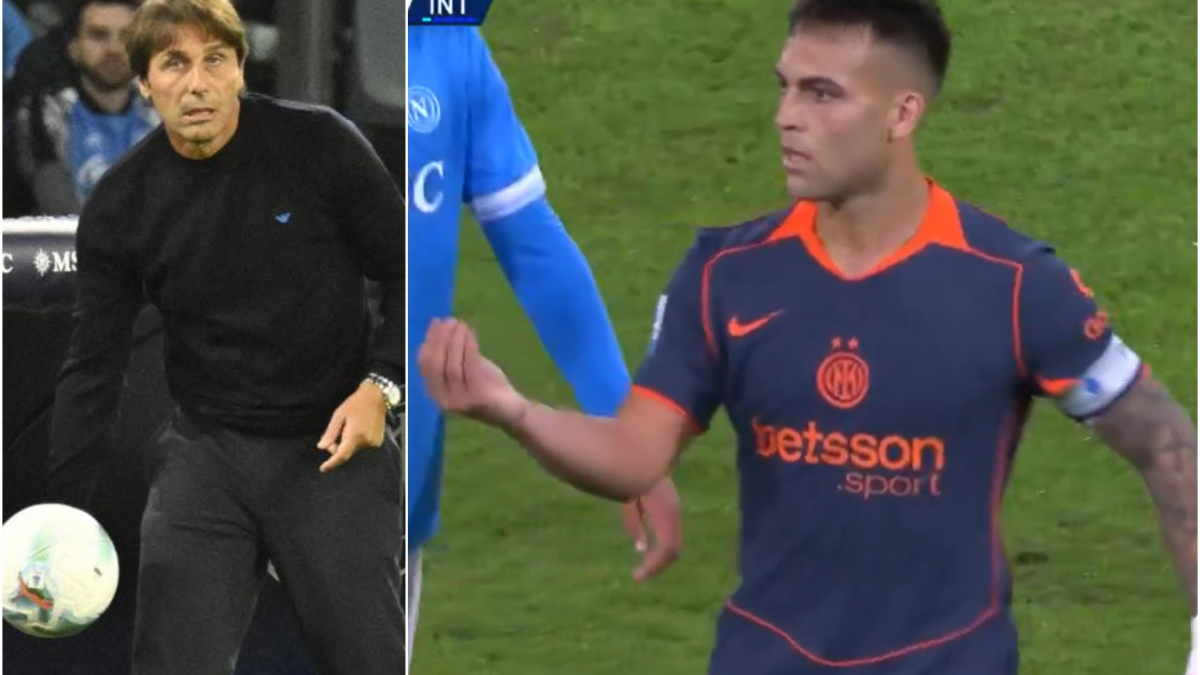 Fanno scintille tra Lautaro e Conte a metà partita: “Sei una merda”