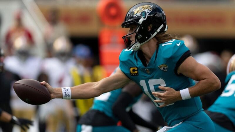 Jaguars segnare con meno di 30 secondi nel gioco per scioccare i capi