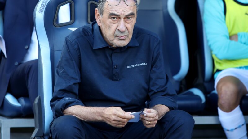Lazio, Sarri chiede due acquisti a gennaio. Lotito intanto lavora ancora allo sponsor