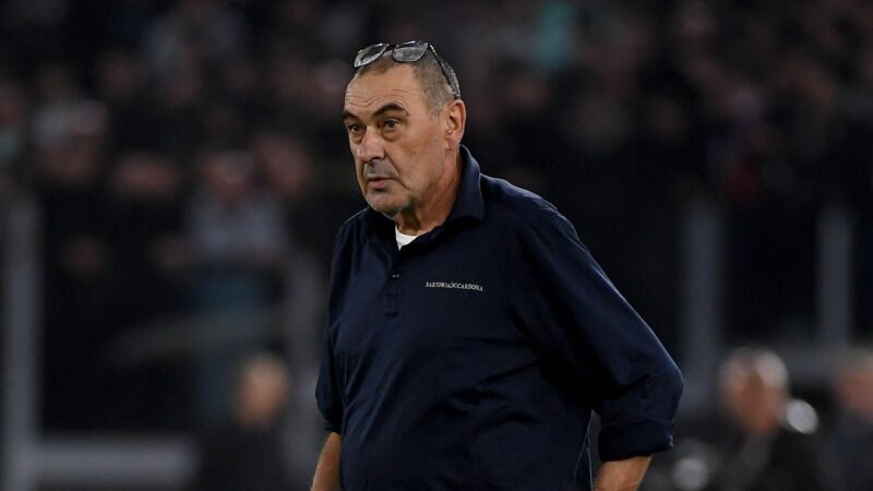 Lazio, Sarri: "Nessun dissidio con la società. Niente rosso a McKennie? Ho provato una forte inca***tura"
