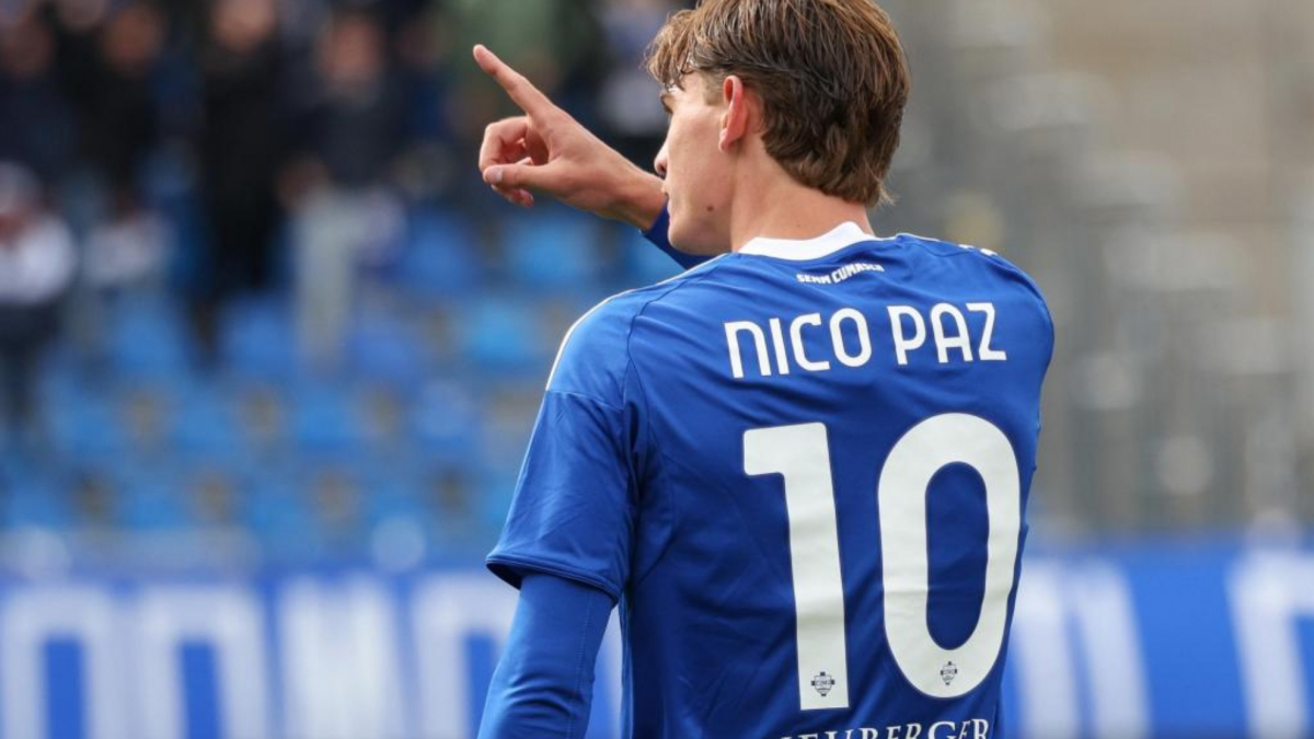 Nico Paz ha partecipato al 100% degli obiettivi della sua squadra