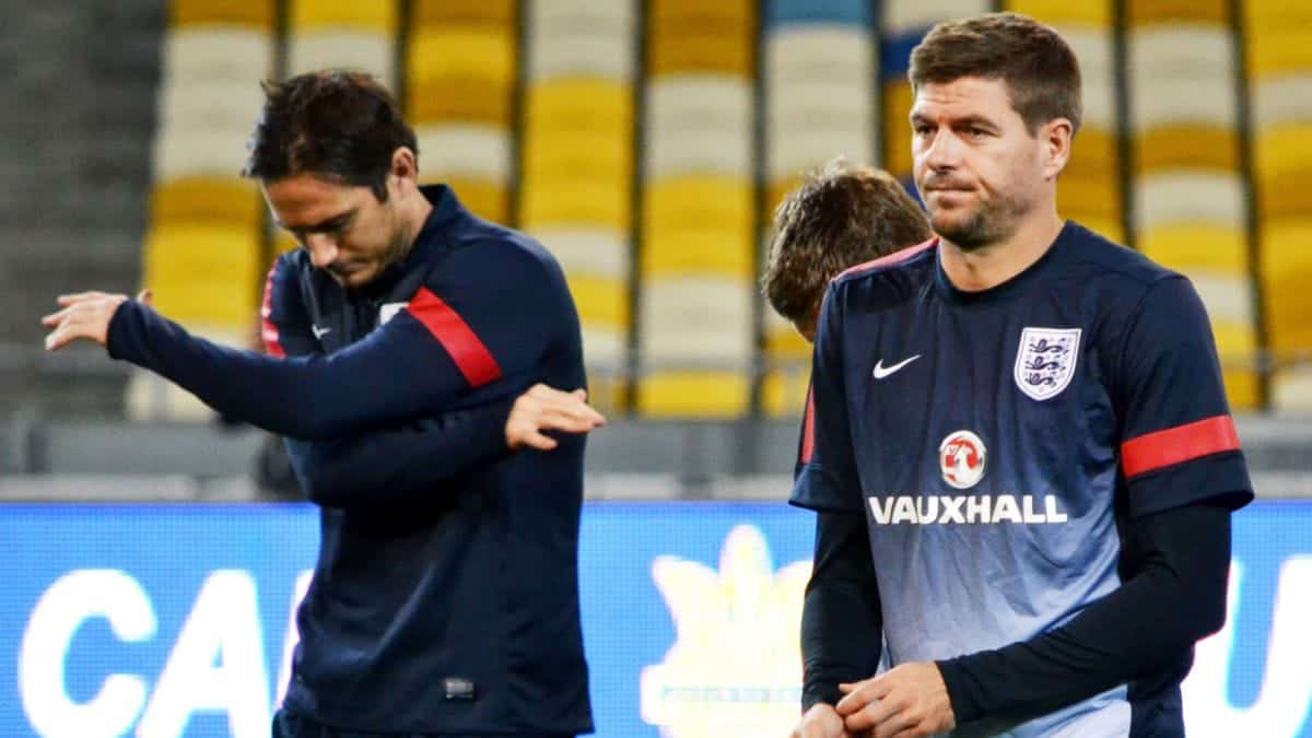 Steven Gerrard Brands Golden Generation “Perdenti egoistici”