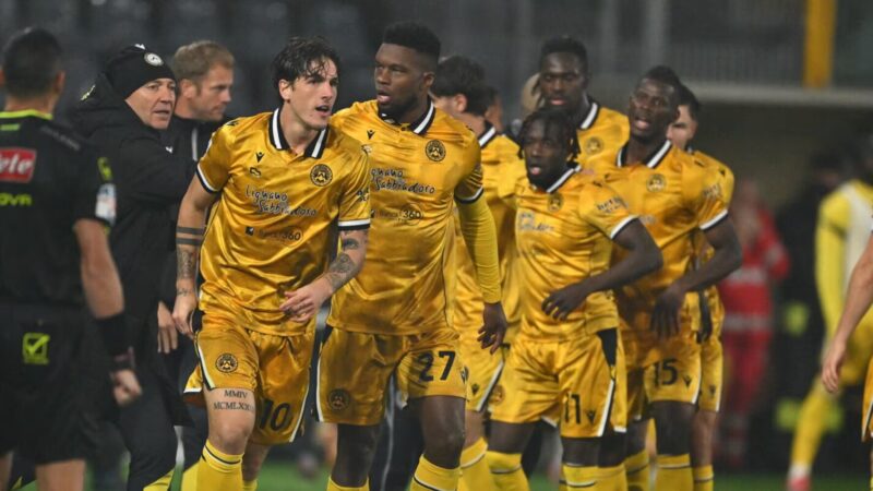 TS – 1-1 con l’Udinese, non basta Terracciano