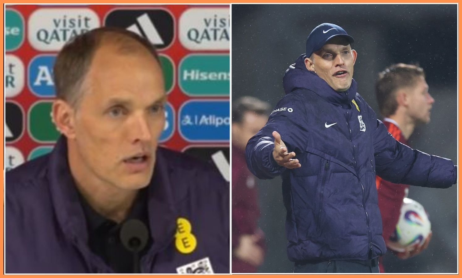 Thomas Tuchel sui tifosi dell’Inghilterra contro la Lettonia