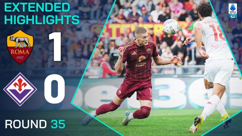 ROMA-FIORENTINA 1-0 | HIGHLIGHT ESTESI | SERIE A 2024/25