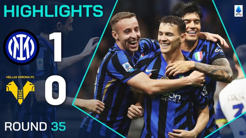 INTER-VERONA 1-0 | IN EVIDENZA | Il vincitore di Asllani aiuta l’Inter a tenere il passo nella corsa al titolo | Serie A 2024/25