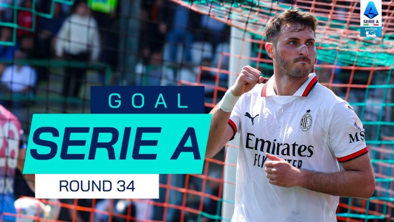 GOL SERIE A | Santi Gimenez torna a referto | Raccolta obiettivi | Turno 34 | Serie A 2024/25