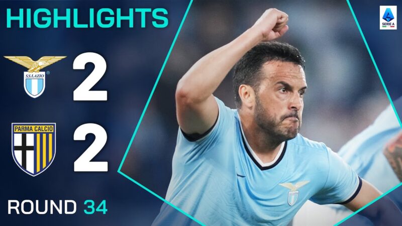 LAZIO-PARMA 2-2 | IN EVIDENZA | Pedro protagonista della rimonta della Lazio | Serie A 2024/25