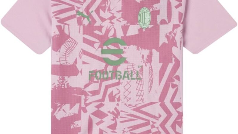 ACM 1899 Maglia Prematch Maglia Gara Prematch, Stagione 2024/25, Tecnologia dryCell, vestibilità Regolare Unisex – Bambini e Ragazzi – idea regalo milan