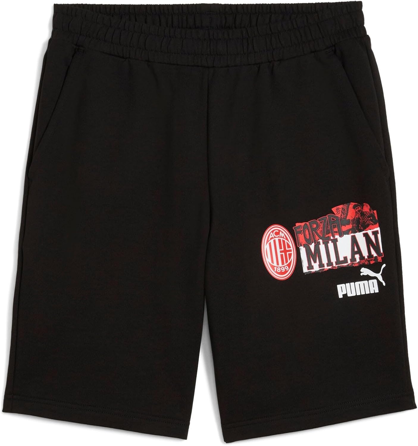 A.C. Milan – Pantaloncini ftblNRGY, Adulto, Pantaloncini da Calcio e da Allenamento, Pantaloni Sportivi, Prodotto Ufficiale, Nero – idea regalo milan