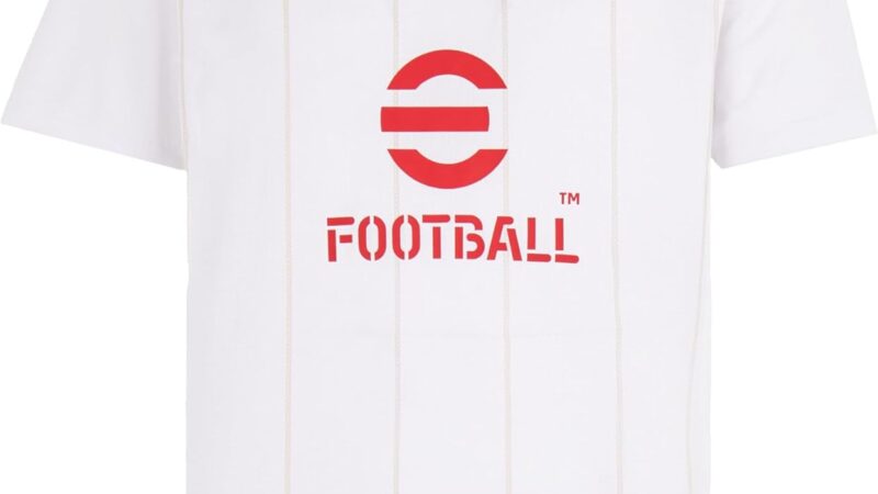 PUMA A.C. Milan – T-Shirt Prematch, Bambini e Ragazzi, Maglia da Calcio e da Allenamento a Maniche Corte, con Logo AC Milan, Prodotto Ufficiale, Bianco, 10 Anni – idea regalo milan