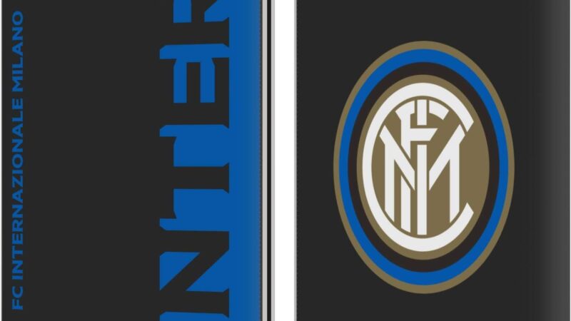 Head Case Designs Licenza Ufficiale Inter Milan metà Grafici Custodia Portafoglio in Pelle Compatibile con Apple iPad 10.2 2019/2020/2021 – idea regalo milan