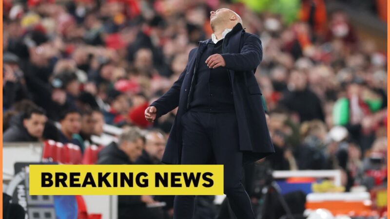 Arne Slot ha ricevuto un avvertimento per due partite dopo l’incontro con il Liverpool