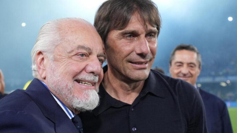 De Laurentiis e Conte spengono l’ennesimo incendio: “C’è un legame speciale”