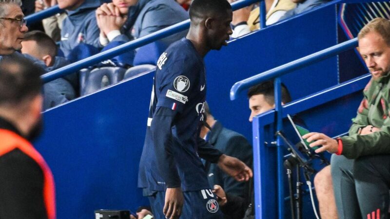 Dembele e Hakimi si sono infortunati nella sconfitta per 2-1 dell’UCL contro il Bayern