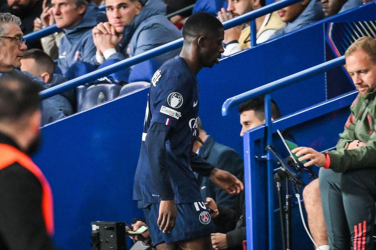 Dembele e Hakimi si sono infortunati nella sconfitta per 2-1 dell’UCL contro il Bayern