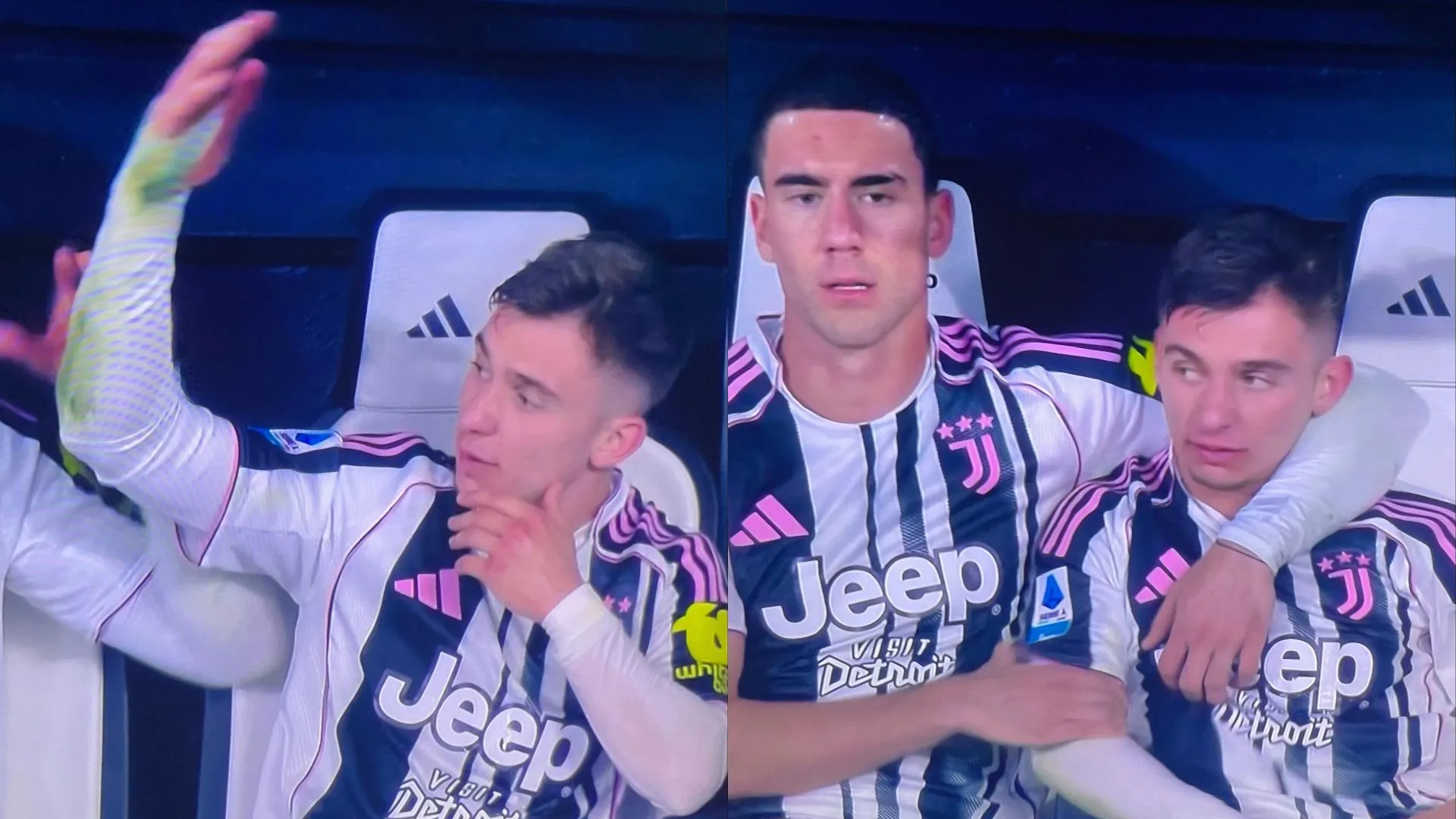 Juventus, Conceicao reagisce in malo modo al cambio: il vaffa, il gesto e l’equivoco, ecco con chi ce l’aveva davvero