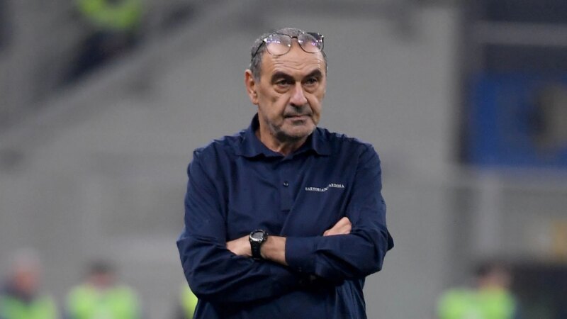 Lazio, Sarri: "Ci manca un attaccante. Arrivi a gennaio? Ancora non mi hanno detto se il mercato sarà aperto"