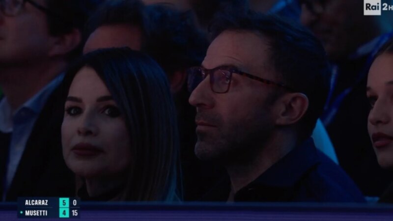 TS – ovazione del pubblico durante Musetti-Alcaraz!