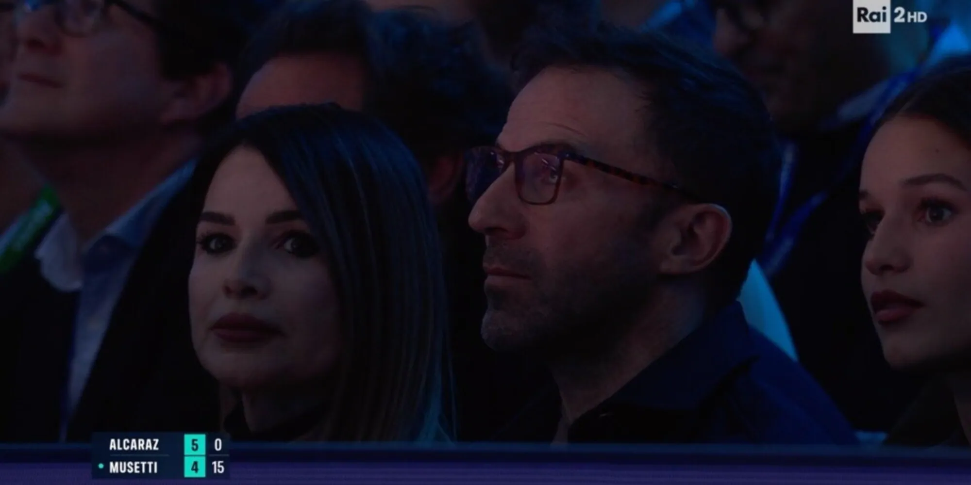 TS – ovazione del pubblico durante Musetti-Alcaraz!